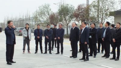 热烈欢迎郧西县代表团莅临我司调研指导!